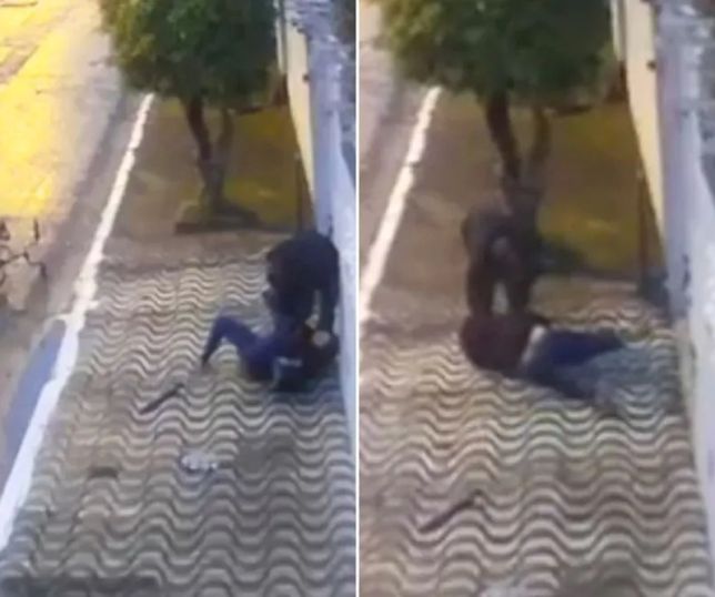 Not Cias V Deo Mostra Mulher Sendo Agredida E Arrastada Durante